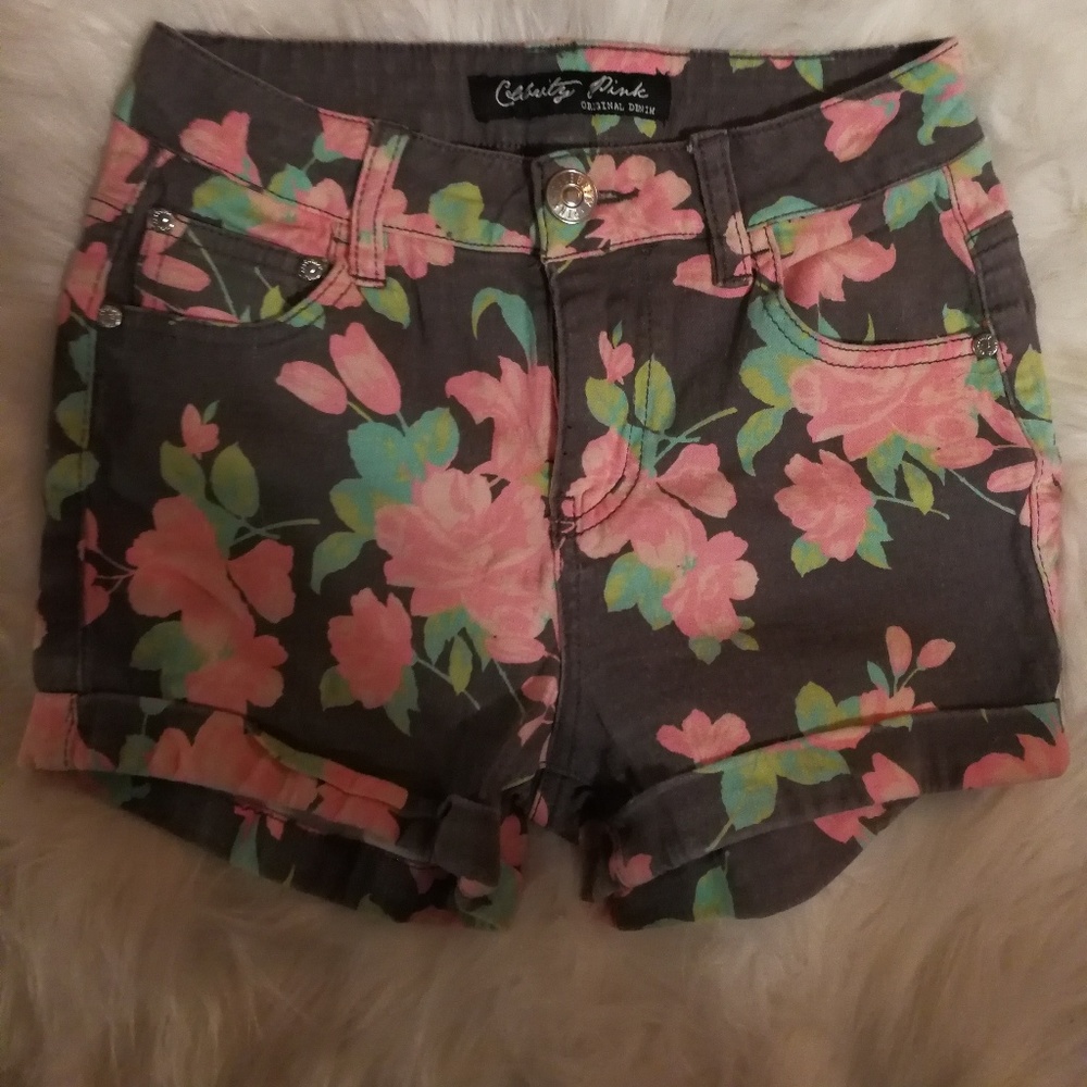 Tropicql High Waistes Shorts
